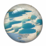 Turkey Pamukkale - Èn’ì.png 3D Fridge Magnet Crystal Glass