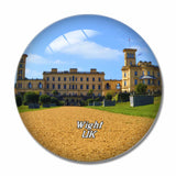 UK England Osborne House Wight 3D Fridge Magnet Crystal Glass