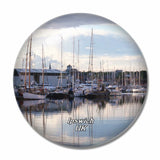 UK England Ipswich Waterfront 3D Fridge Magnet Crystal Glass
