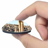 Jordan Temple Of Hercules Amman 3D Fridge Magnet Crystal Glass