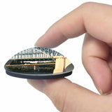 USA America Bridge Chattanooga 3D Fridge Magnet Crystal Glass