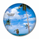 Thailand Ko Pha-ngan Koh Samui 3D Fridge Magnet Crystal Glass