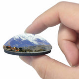 Bolivia La Paz Andes 3D Fridge Magnet Crystal Glass