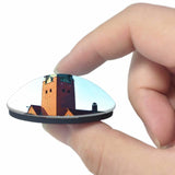 Sweden Masthugget Church Gothenburg 3D Fridge Magnet Crystal Glass