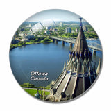 Canada Ottawa 3D Fridge Magnet Crystal Glass