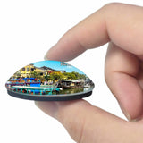 Vietnam Old Town Hoi An 3D Fridge Magnet Crystal Glass