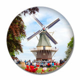 Holland Keukenhof Park Amsterdam 3D Fridge Magnet Crystal Glass