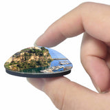 Monaco La Condamine 3D Fridge Magnet Crystal Glass