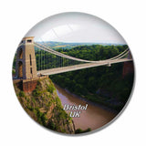 UK England The Clifton Suspension Bridge Bristol 3D Fridge Magnet Crystal Glass