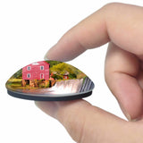 USA America Airborne and Special Operations Museum Fayetteville 3D Fridge Magnet Crystal Glass