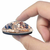 America USA San Diego California 3D Fridge Magnet Crystal Glass