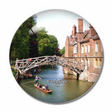 UK England Cambridge The River Cam 3D Fridge Magnet Crystal Glass