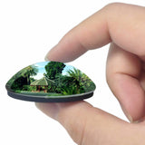 Australia Royal Botanic Gardens Victoria Melbourne 3D Fridge Magnet Crystal Glass