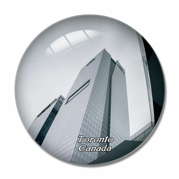 Canada Toronto 3D Fridge Magnet Crystal Glass