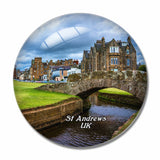 UK England The Swilcan Bridge St Andrews 3D Fridge Magnet Crystal Glass