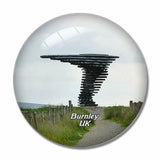 UK England The Singing Ringing Tree Burnley 3D Fridge Magnet Crystal Glass