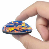 Hungary Buda Castle Budapest 3D Fridge Magnet Crystal Glass