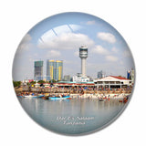 Tanzania Dar Es Salaam 3D Fridge Magnet Crystal Glass