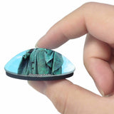 UK England Victoria Square Birmingham 3D Fridge Magnet Crystal Glass