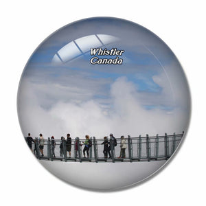 Canada British Columbia 3D Fridge Magnet Crystal Glass