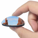 America USA Rocky Towers Monument Valley Utah 3D Fridge Magnet Crystal Glass