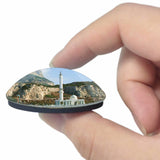 The Rock of Gibraltar 3D Fridge Magnet Crystal Glass