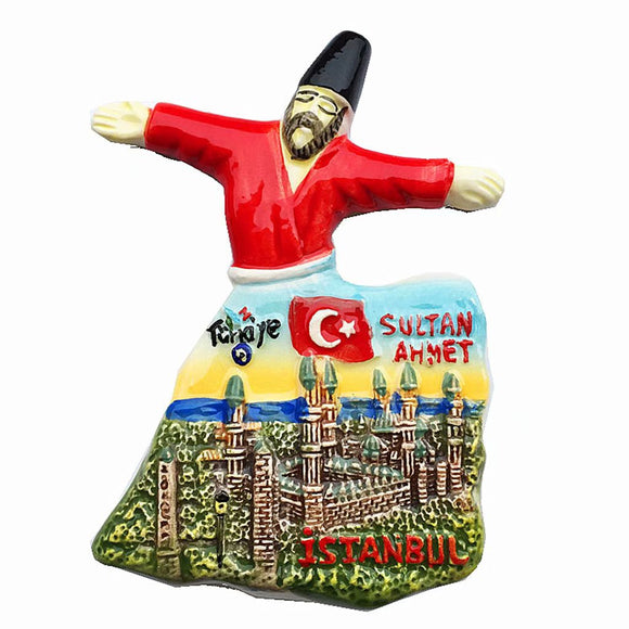 Sultan Ahmet Istanbul Turkey Fridge Magnet 3D Resin