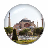 Turkey Hagia Sophia Church Istanbul 3D Fridge Magnet Crystal Glass