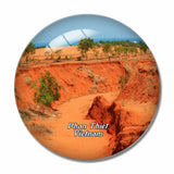 Vietnam Fairy Stream Mui Ne Phan Thiet 3D Fridge Magnet Crystal Glass