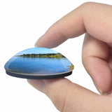 Uganda Lake Victoria 3D Fridge Magnet Crystal Glass