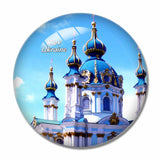 St. Sophia Cathedral Kiev Ukraine 3D Fridge Magnet Crystal Glass