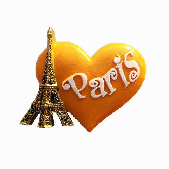 Paris France Fridge Magnet 3D Resin