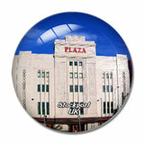 UK England The Plaza Stockport 3D Fridge Magnet Crystal Glass