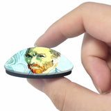 Holland Van Gogh Museum Amsterdam 3D Fridge Magnet Crystal Glass