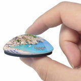 Turkey Icmeler Beach Marmaris 3D Fridge Magnet Crystal Glass