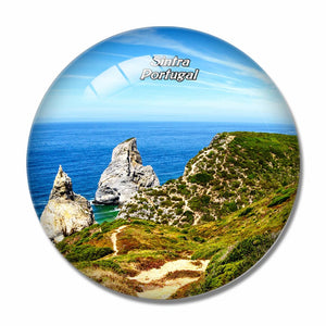 Portugal Sintra Ocean Sea 3D Fridge Magnet Crystal Glass