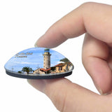 France Le Grau-du-Roi 3D Fridge Magnet Crystal Glass