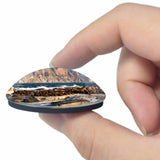 South Africa Duiker Island 3D Fridge Magnet Crystal Glass