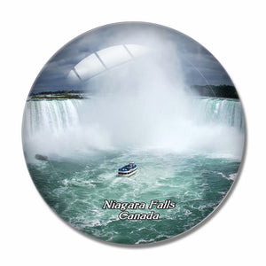 Canada Niagara Falls 3D Fridge Magnet Crystal Glass