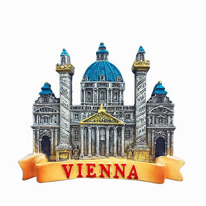 Vienna Austria Fridge Magnet 3D Resin