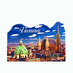 Vienna Austria Fridge Magnet 3D Resin