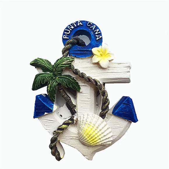 Punta Cana Dominican Fridge Magnet 3D Resin