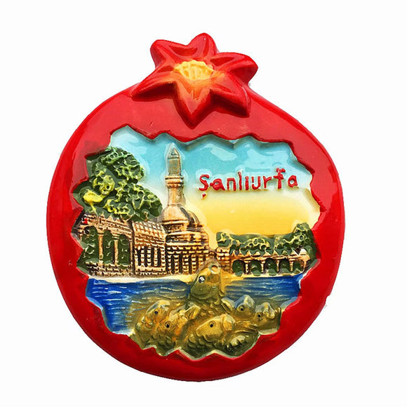 Sanliurfa Turkey Fridge Magnet 3D Resin