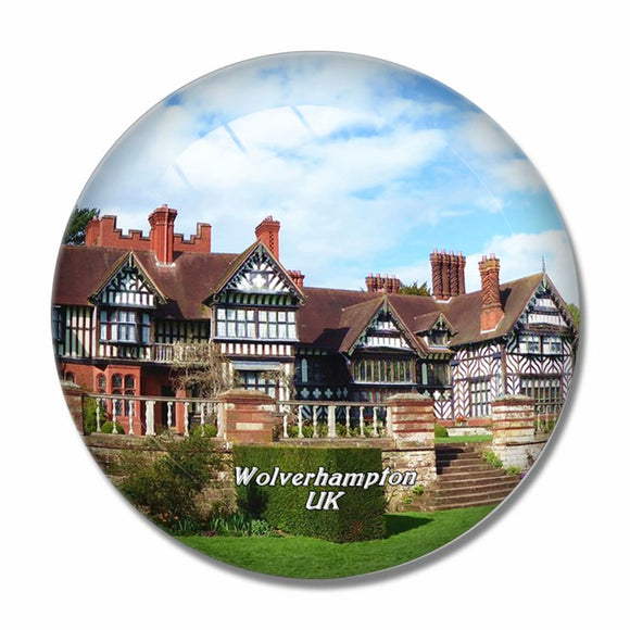 UK England Wightwick Manor and Gardens Wolverhampton 3D Fridge Magnet Crystal Glass