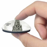 UK England Piece Hall Halifax 3D Fridge Magnet Crystal Glass