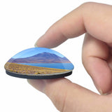 Lagunas Miscanti y Miniques San Pedro De Atacama Chile 3D Fridge Magnet Crystal Glass