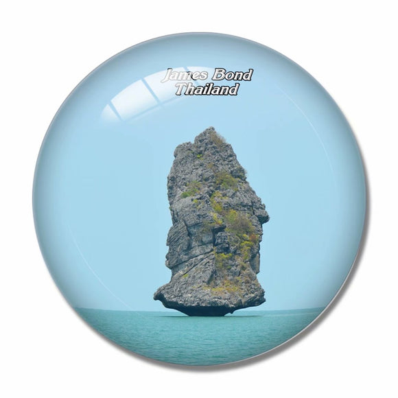 Thailand James Bond Island 3D Fridge Magnet Crystal Glass