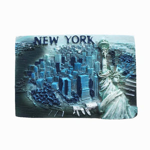 New York USA America Fridge Magnet 3D Resin