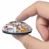 Spain Cudillero Asturias Spain 3D Fridge Magnet Crystal Glass