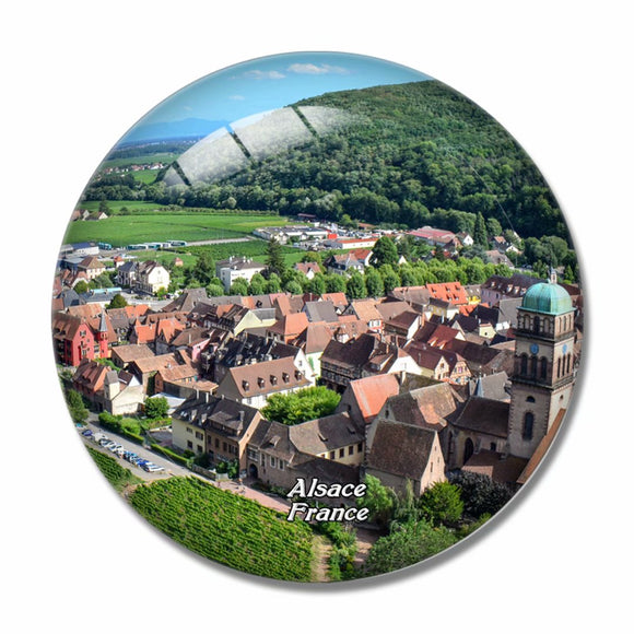 France Kaysersberg Alsace 3D Fridge Magnet Crystal Glass